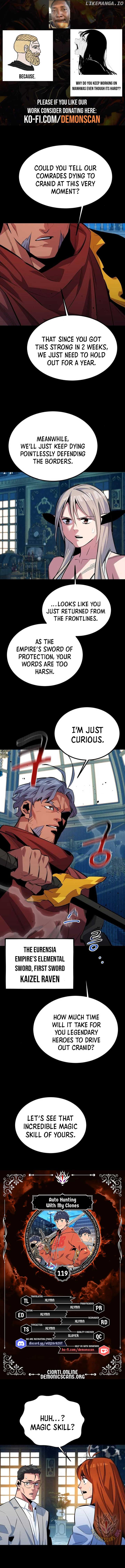 Auto-Hunting With Clones Chapter 119 page 0