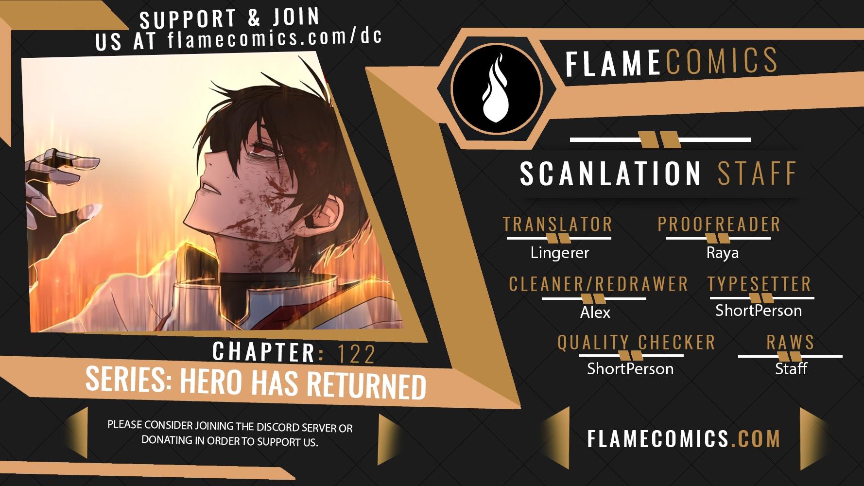 Hero Has Returned Chapter 122 page 0
