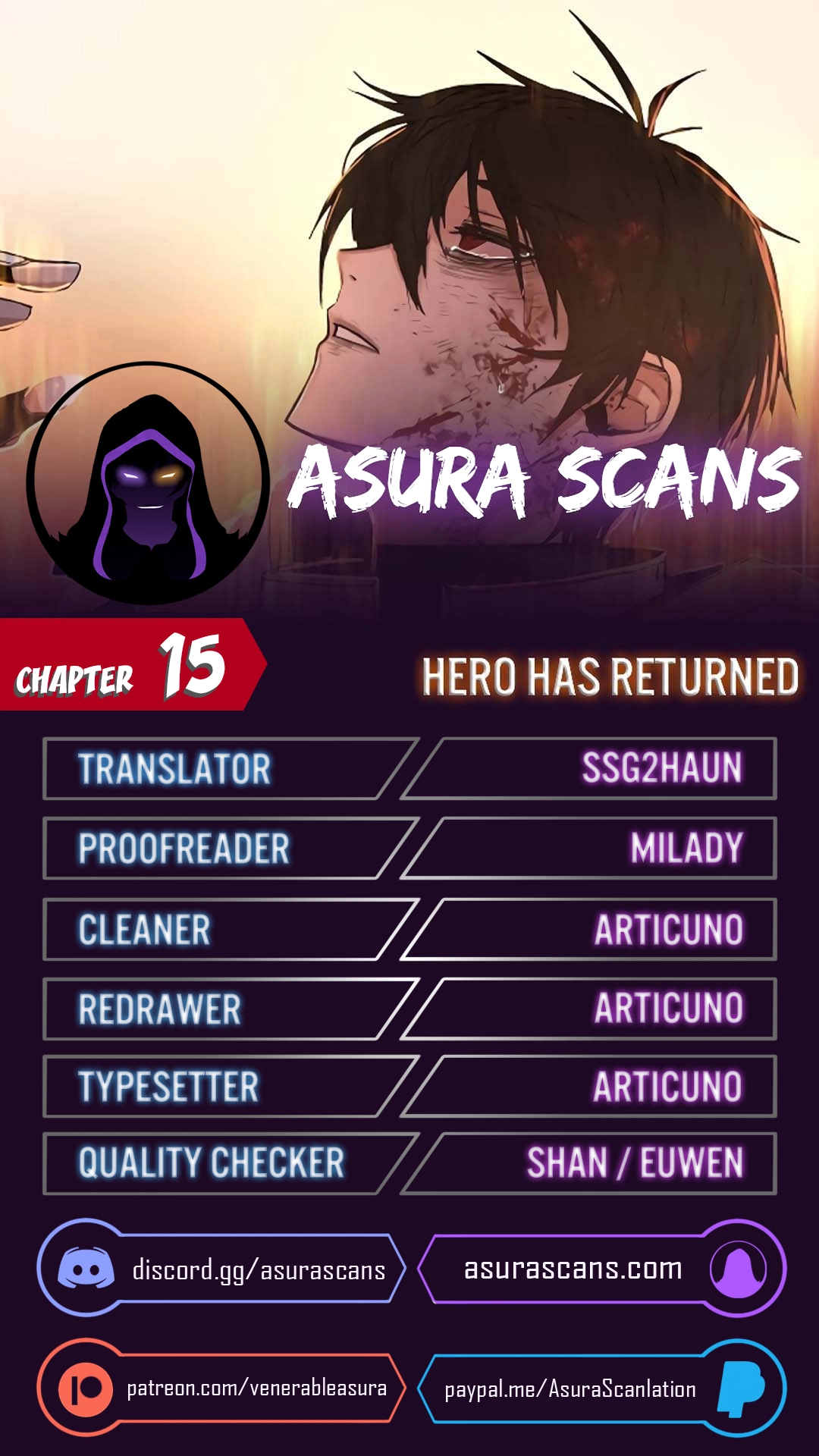 Hero Has Returned Chapter 15 page 0