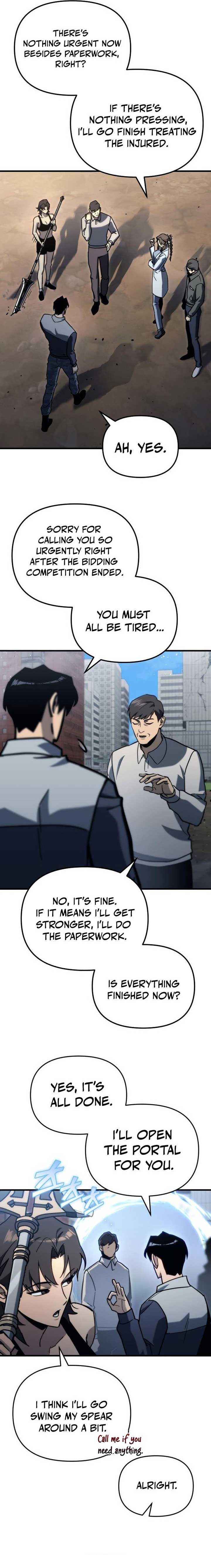Hiding a Logistics Center in The Apocalypse Chapter 31 page 21