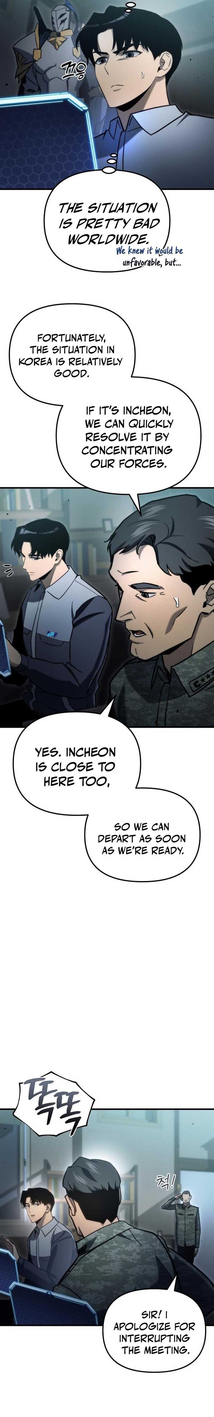 Hiding a Logistics Center in The Apocalypse Chapter 31 page 27