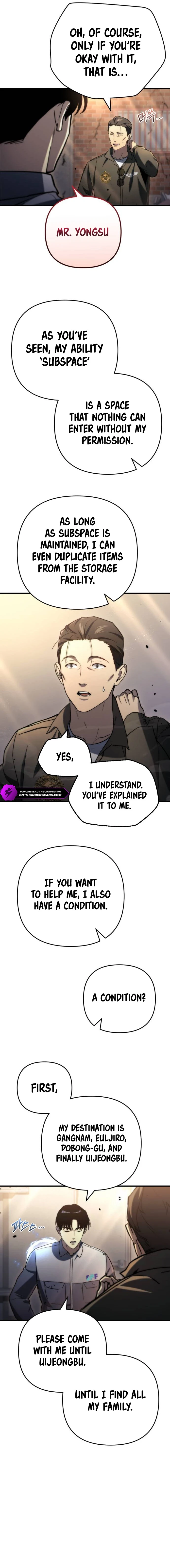 Hiding a Logistics Center in The Apocalypse Chapter 9 page 12