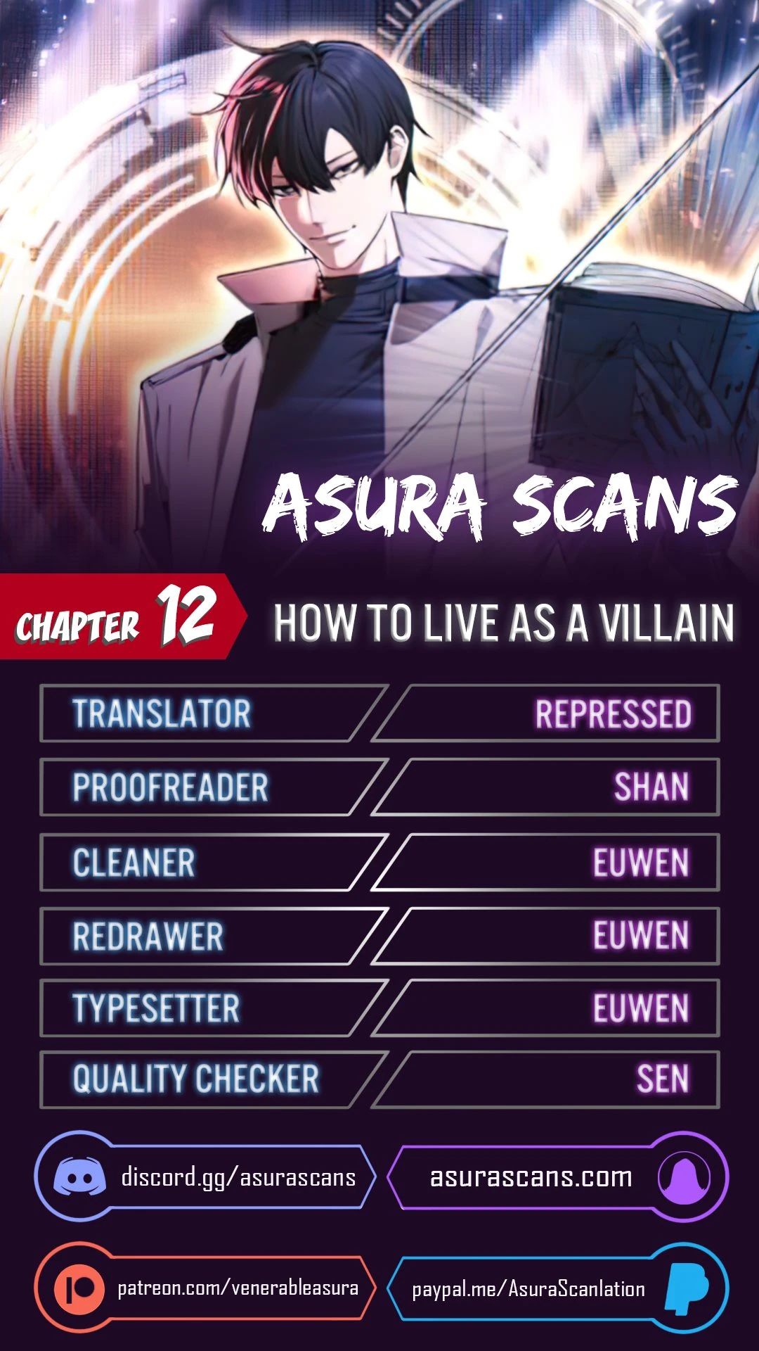 How To Live As a Villain Chapter 12 page 0