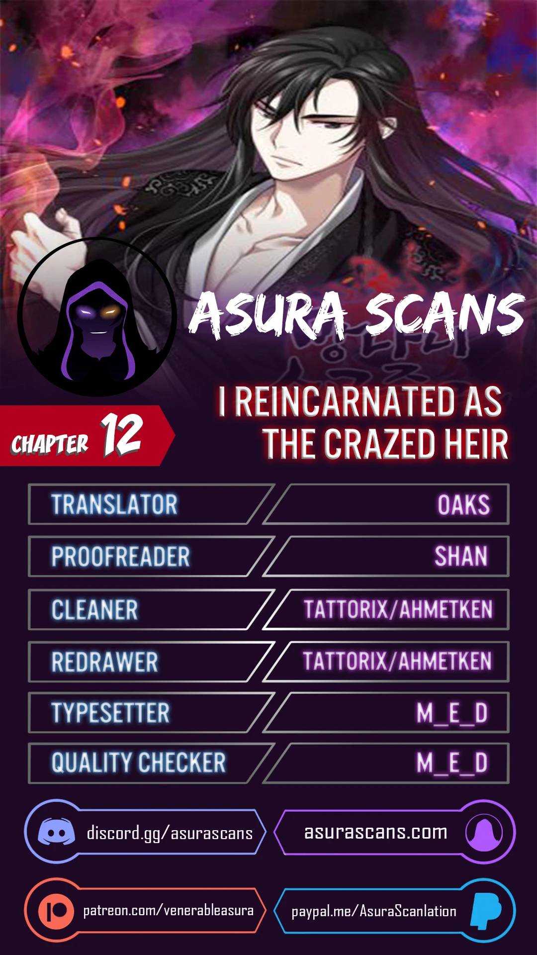 I Reincarnated As The Crazed Heir Chapter 12 page 0