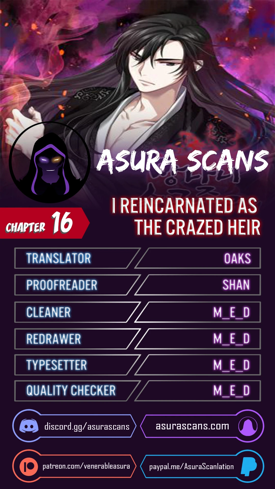 I Reincarnated As The Crazed Heir Chapter 16 page 0