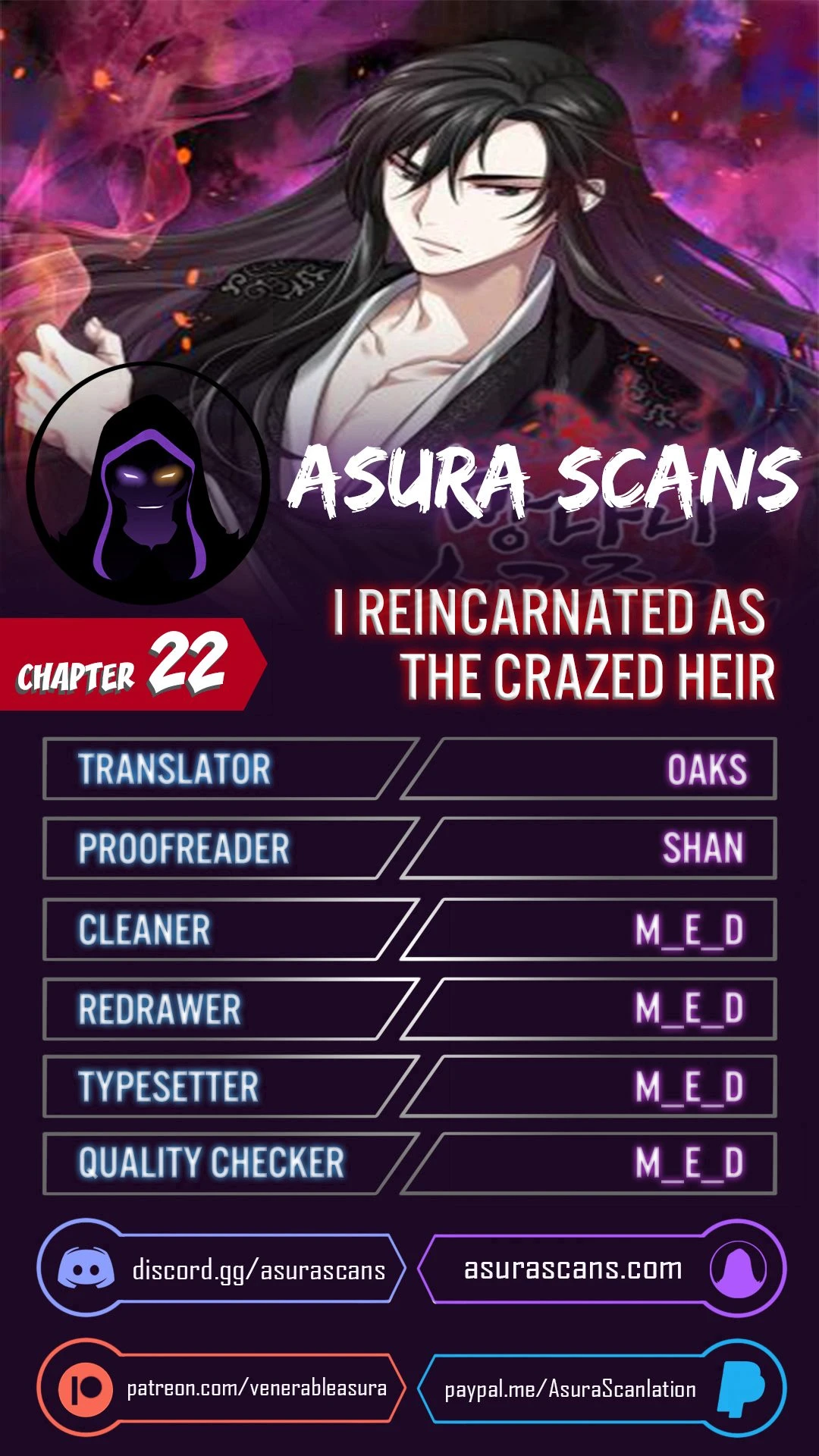 I Reincarnated As The Crazed Heir Chapter 22 page 0