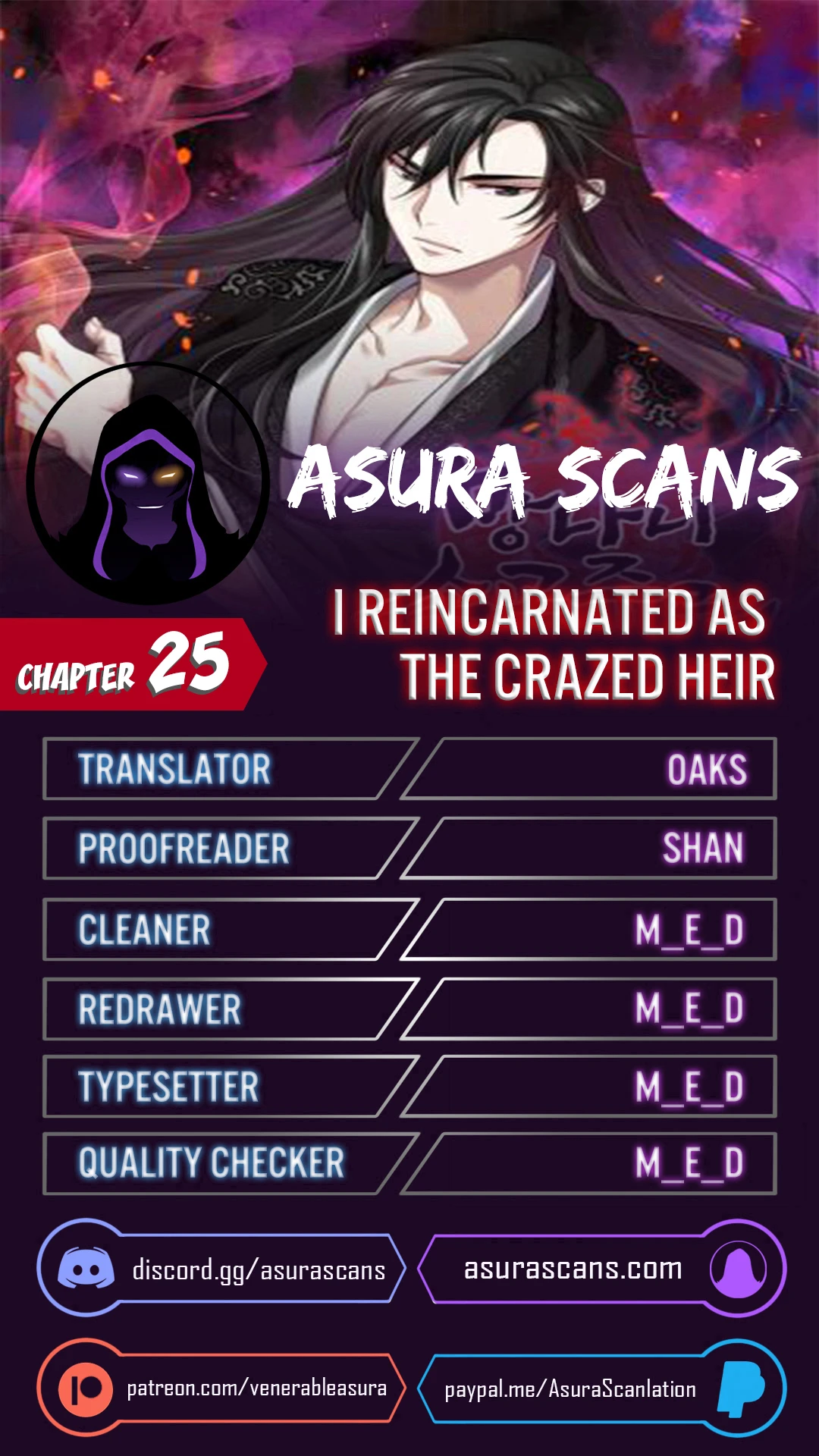 I Reincarnated As The Crazed Heir Chapter 25 page 0