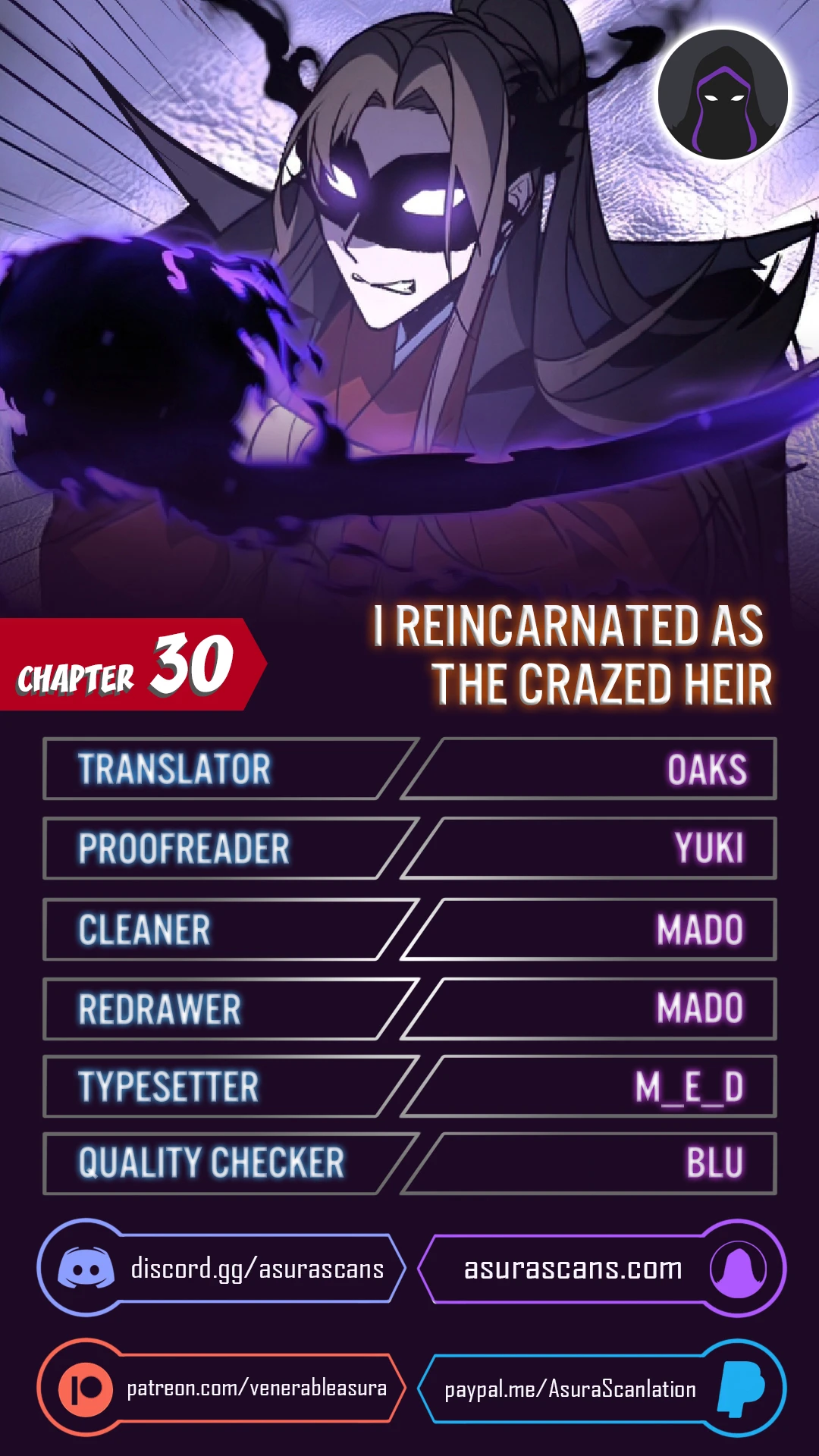 I Reincarnated As The Crazed Heir Chapter 30 page 0