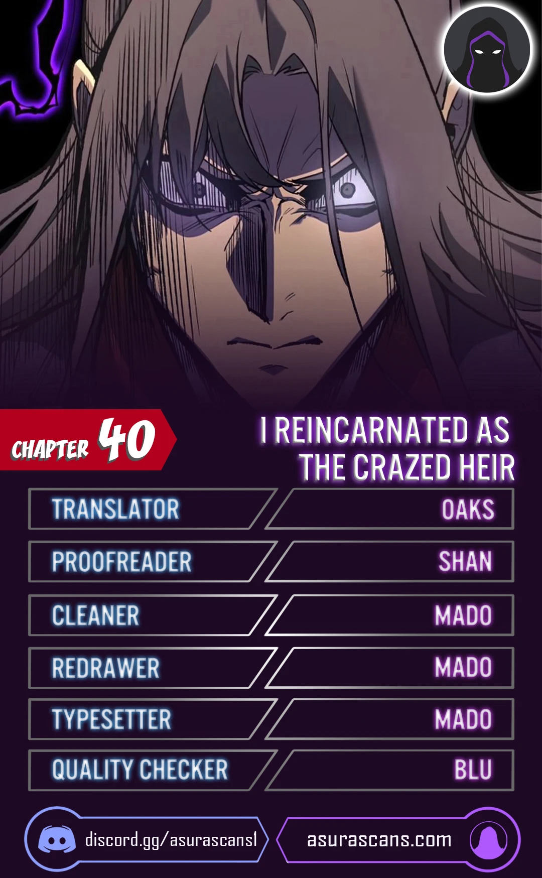 I Reincarnated As The Crazed Heir Chapter 40 page 0