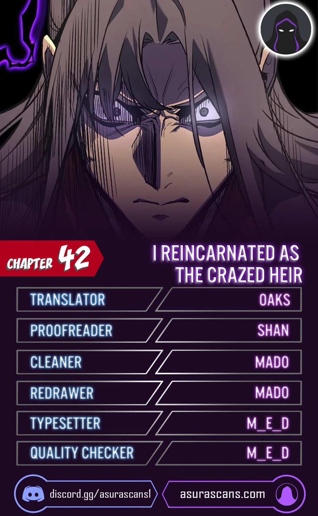 I Reincarnated As The Crazed Heir Chapter 42 page 0