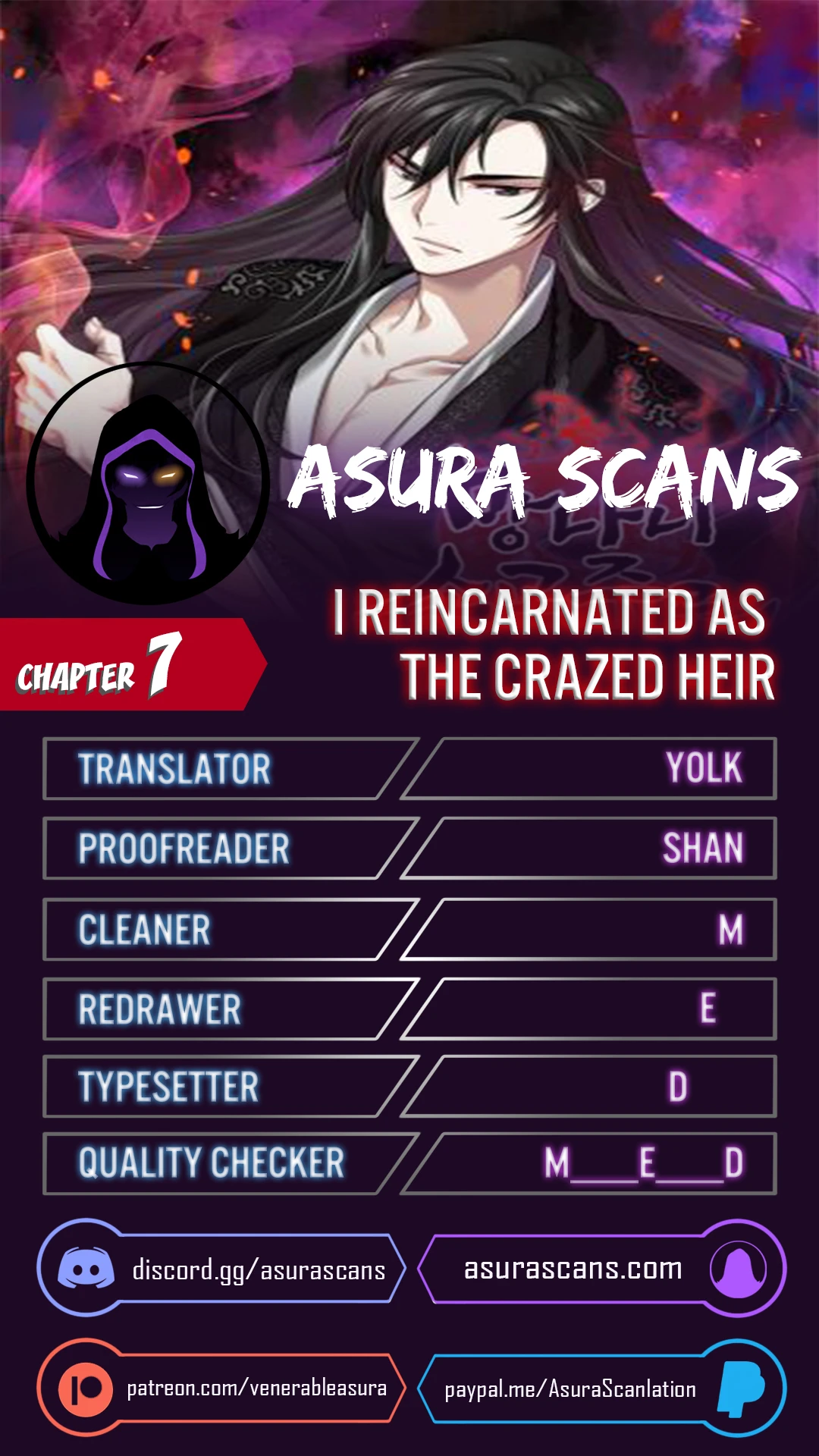 I Reincarnated As The Crazed Heir Chapter 7 page 0