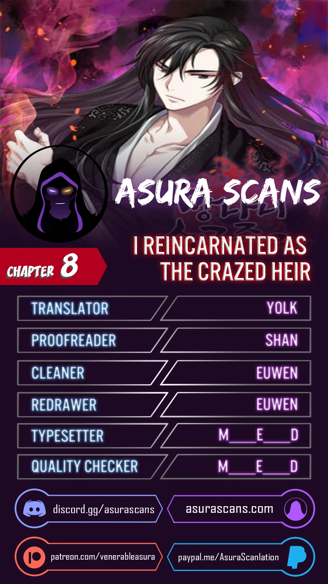 I Reincarnated As The Crazed Heir Chapter 8 page 0