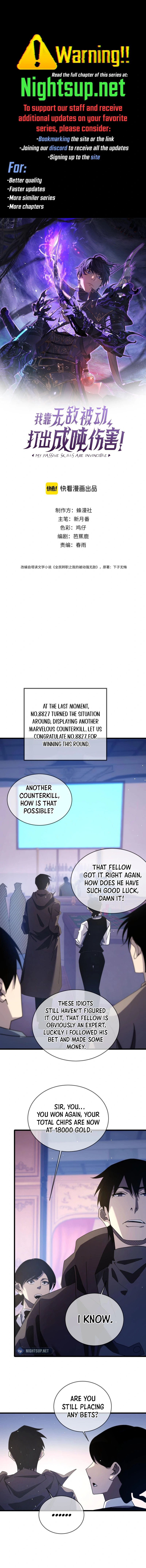 I Rely on My Invincibility to Deal Tons of Damage Passively! Chapter 58 page 0
