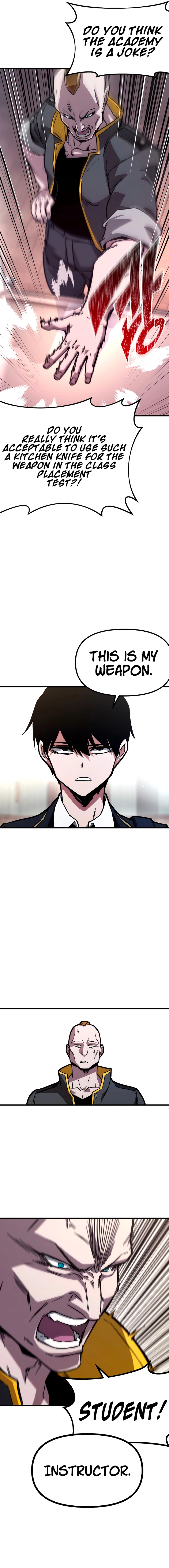 I Took over The Academy With a Single Sashimi Knife Chapter 1 page 22