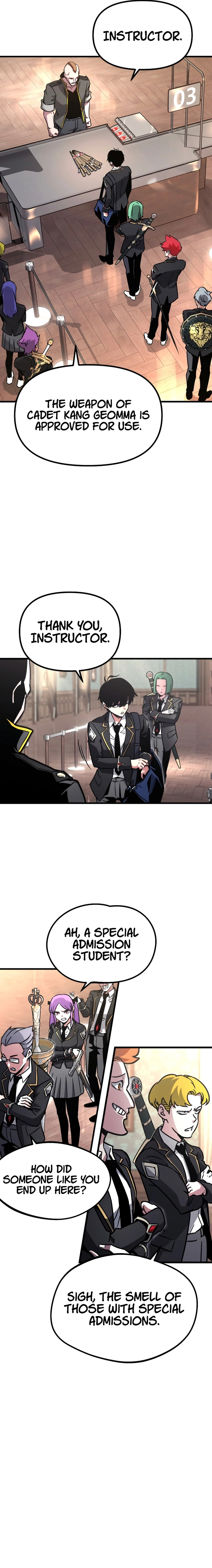 I Took over The Academy With a Single Sashimi Knife Chapter 1 page 26