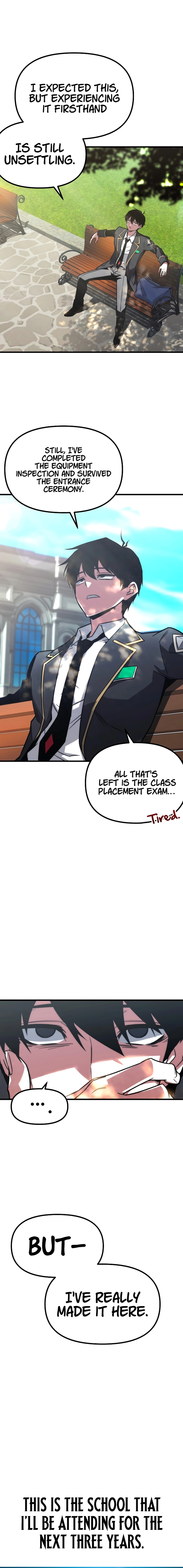 I Took over The Academy With a Single Sashimi Knife Chapter 1 page 28