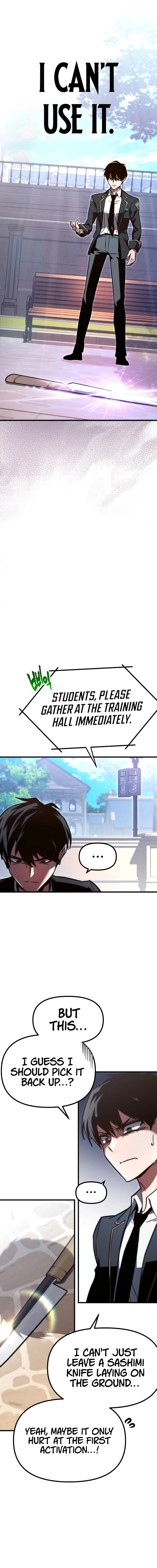 I Took over The Academy With a Single Sashimi Knife Chapter 1 page 41
