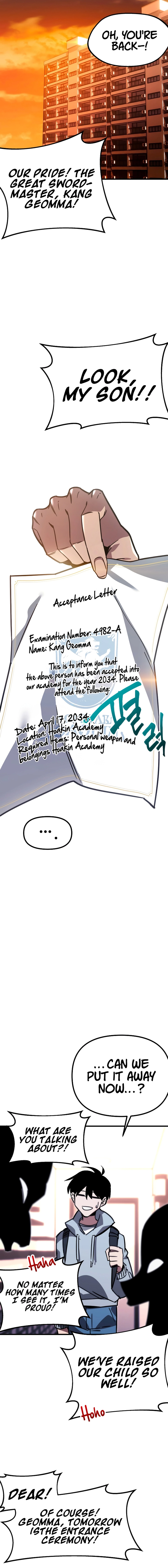 I Took over The Academy With a Single Sashimi Knife Chapter 1 page 7