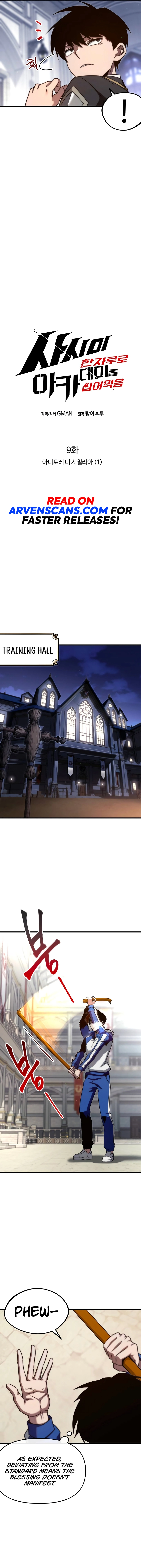 I Took over The Academy With a Single Sashimi Knife Chapter 9 page 5