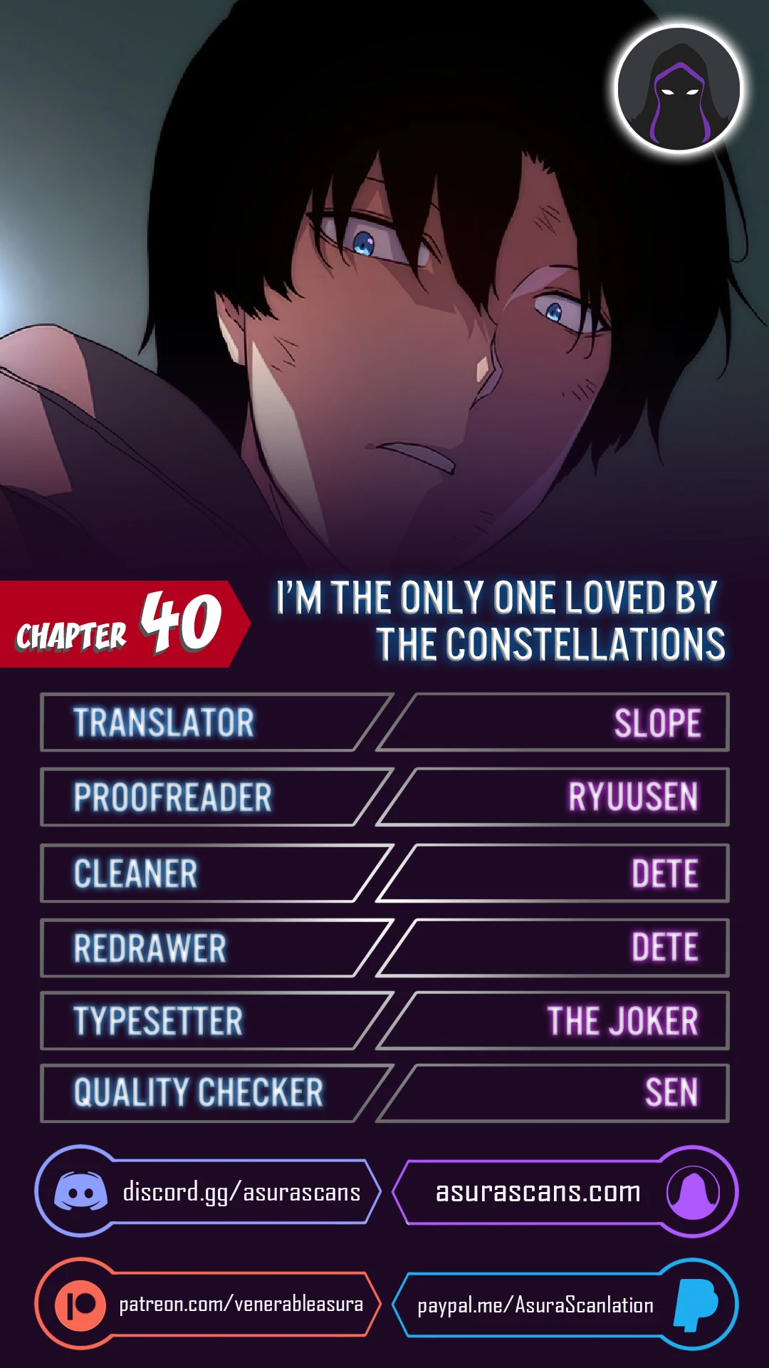 I’m the Only One Loved by the Constellations! Chapter 40 page 0