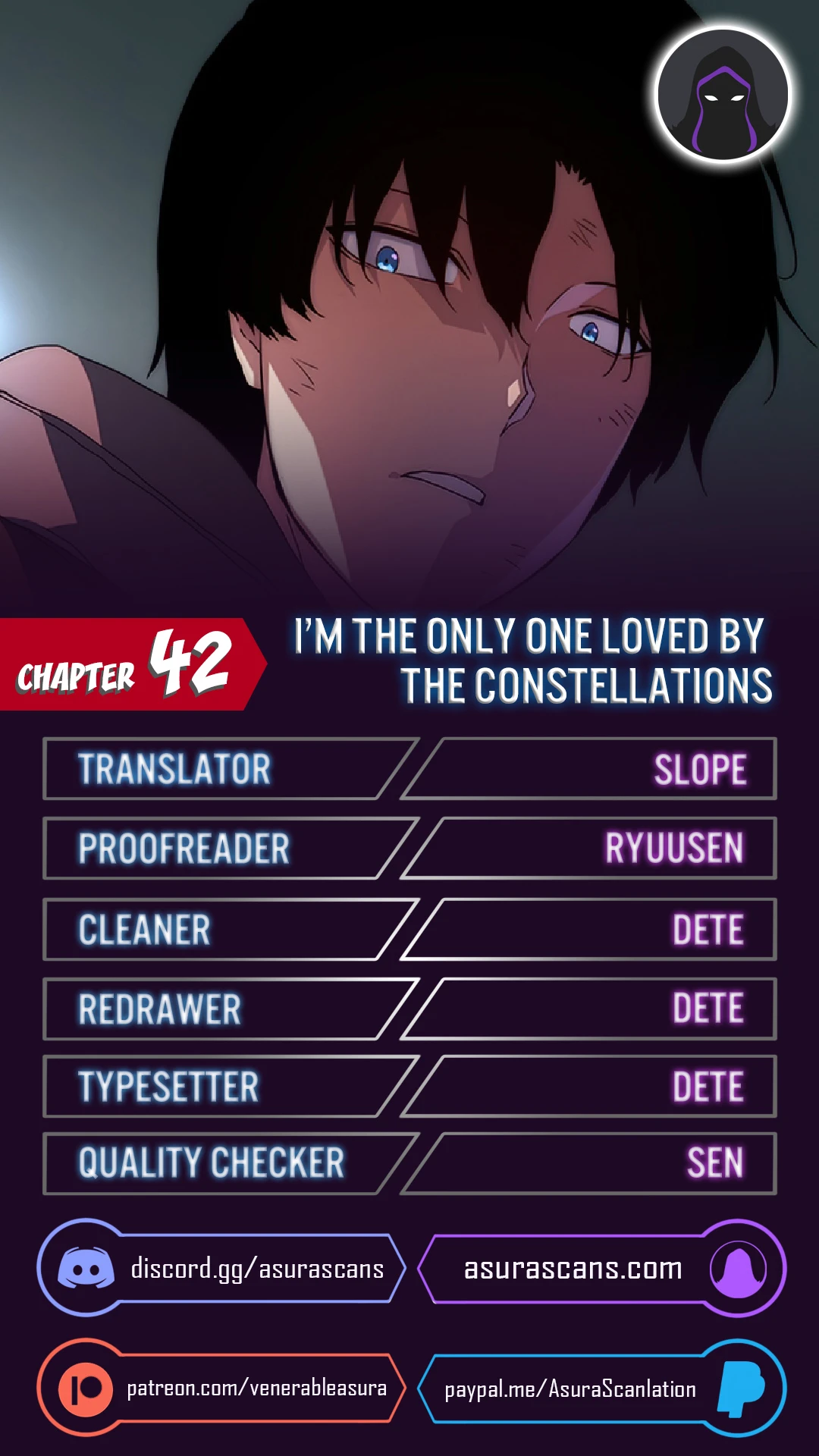 I’m the Only One Loved by the Constellations! Chapter 42 page 0