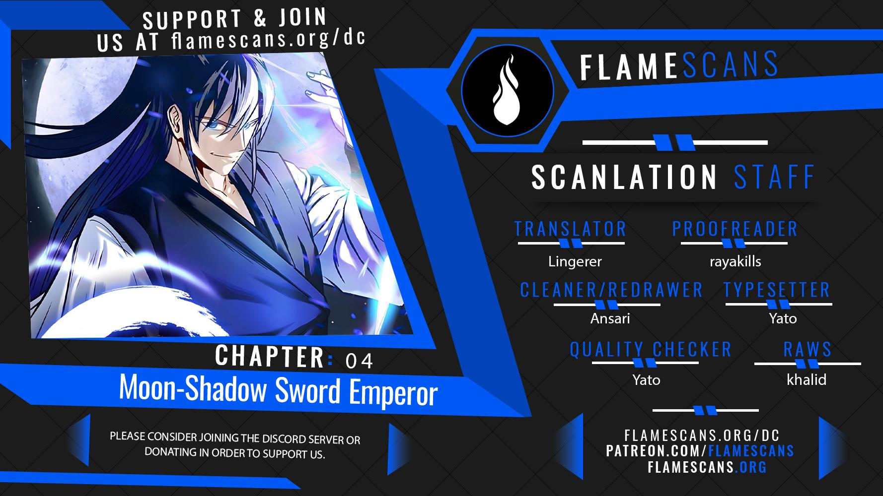 Moon-Shadow Sword Emperor Chapter 4 page 0