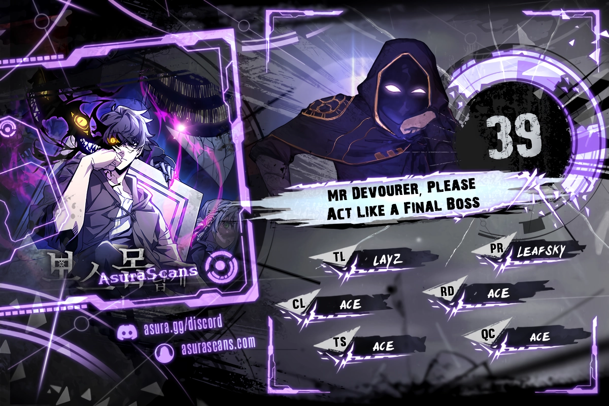 Mr Devourer, Please Act Like a Final Boss Chapter 39 page 0