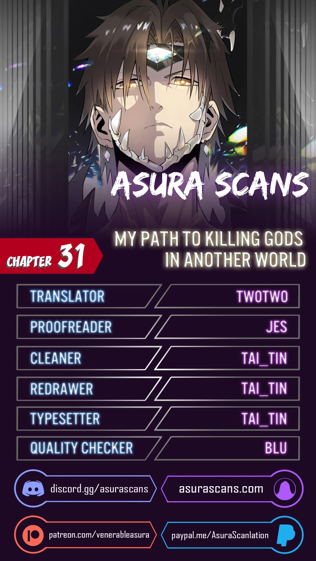 My Path to Killing Gods in Another World Chapter 31 page 0