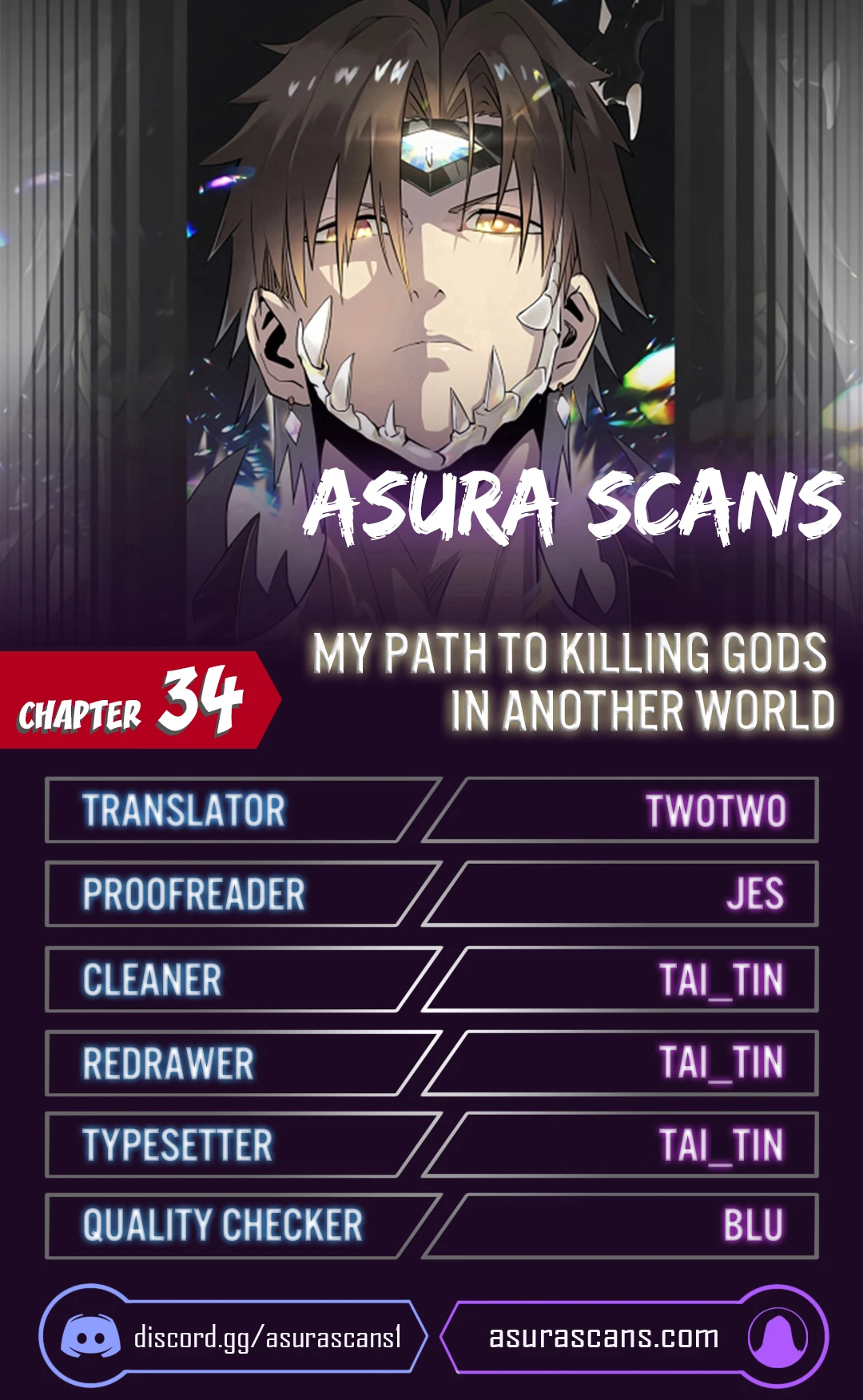 My Path to Killing Gods in Another World Chapter 34 page 0