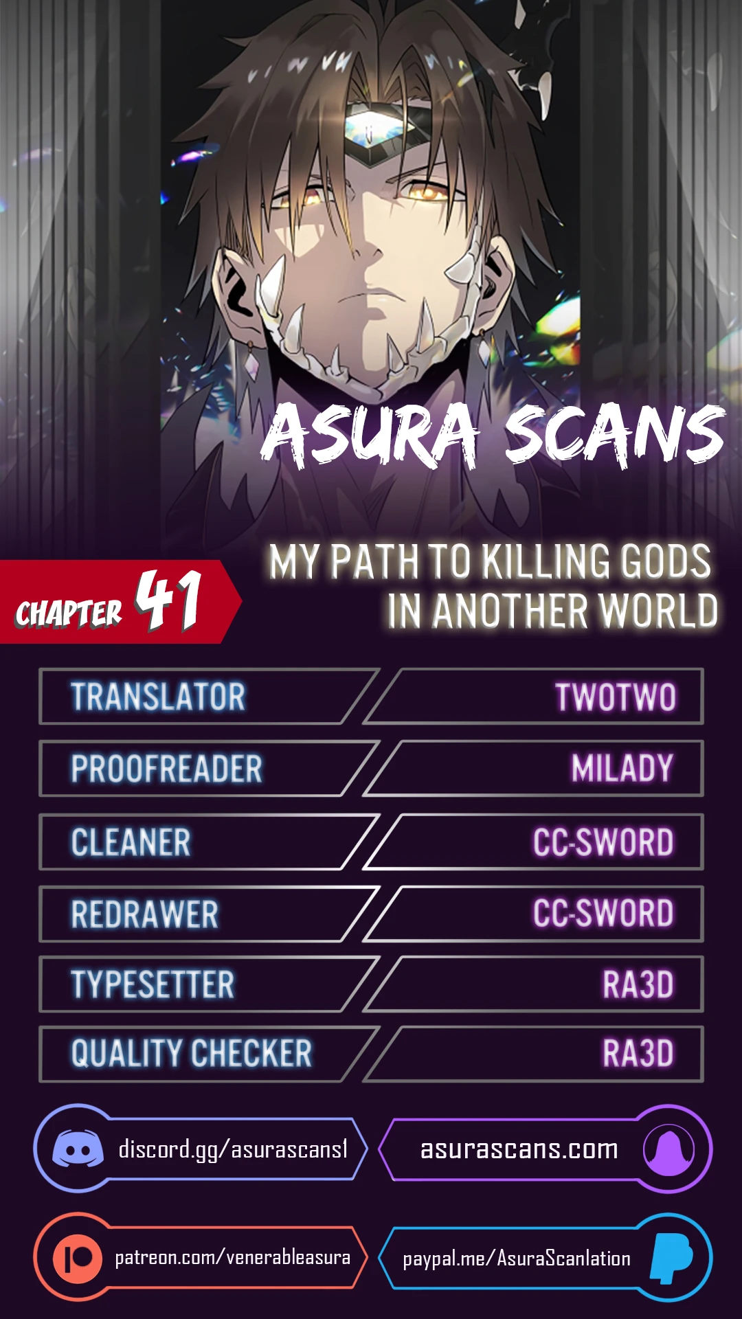My Path to Killing Gods in Another World Chapter 41 page 0