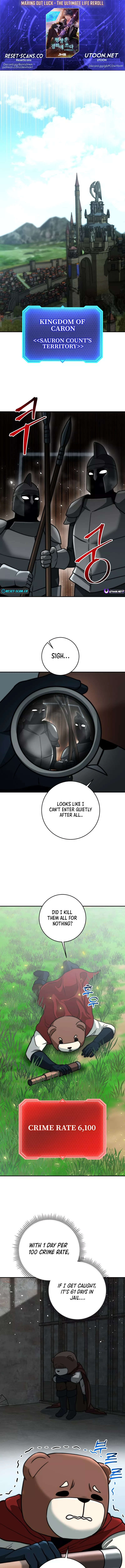 Putting My Life on the Line, I Go All-in on Luck Enhancement Chapter 19 page 0