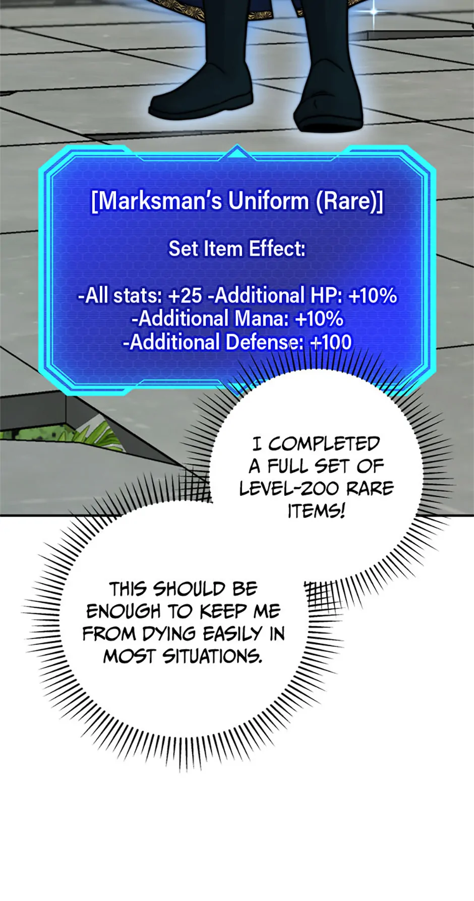 Putting My Life on the Line, I Go All-in on Luck Enhancement Chapter 24 page 40