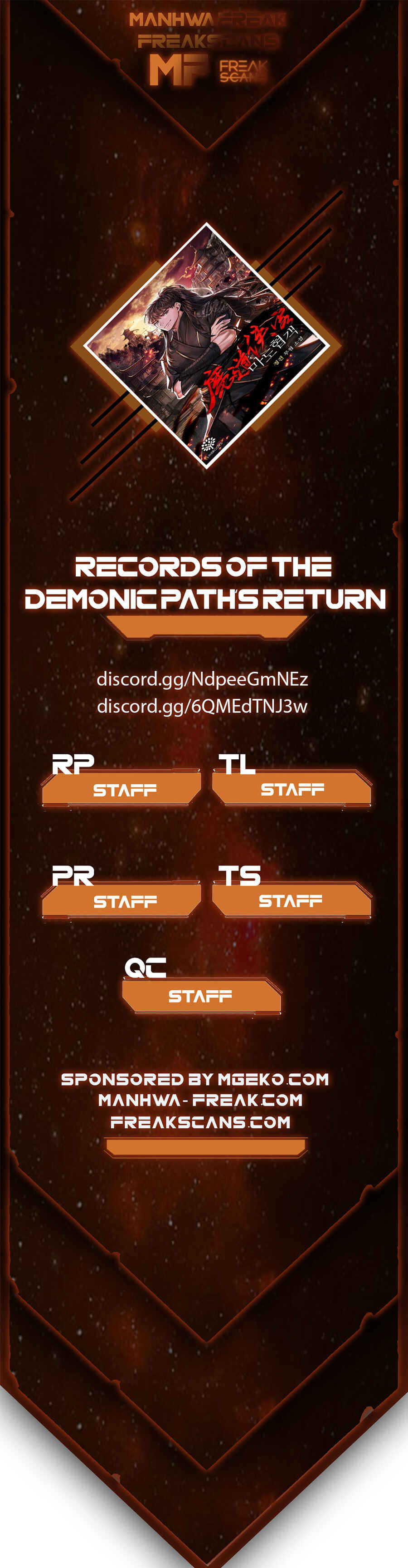 Records of the Demonic Path’s Return Chapter 30 page 0