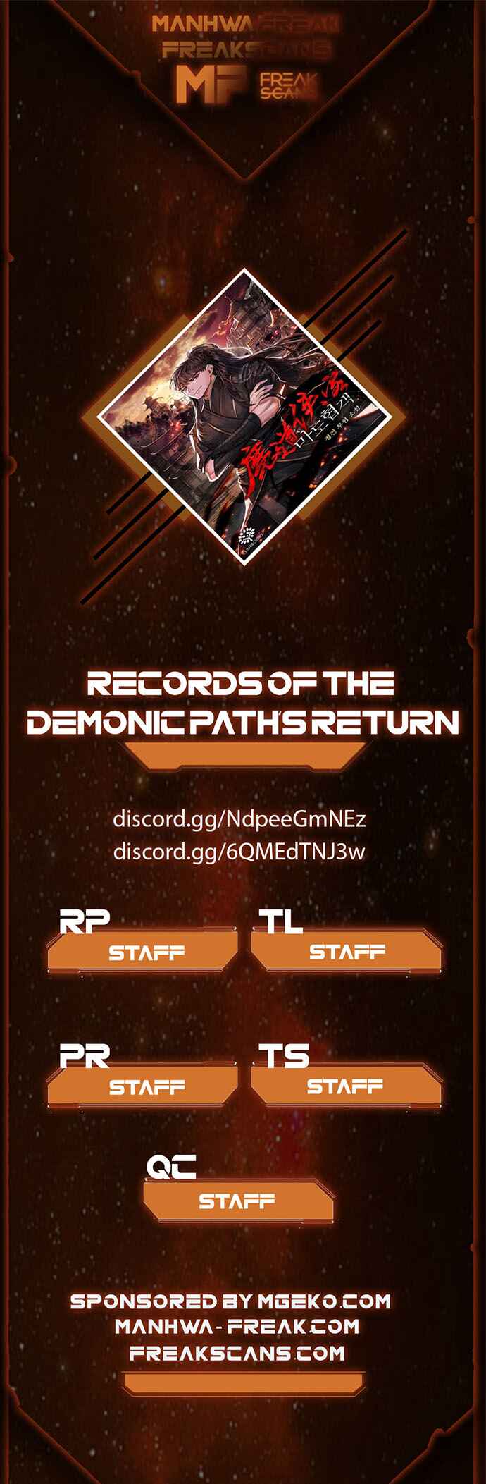 Records of the Demonic Path’s Return Chapter 40 page 0