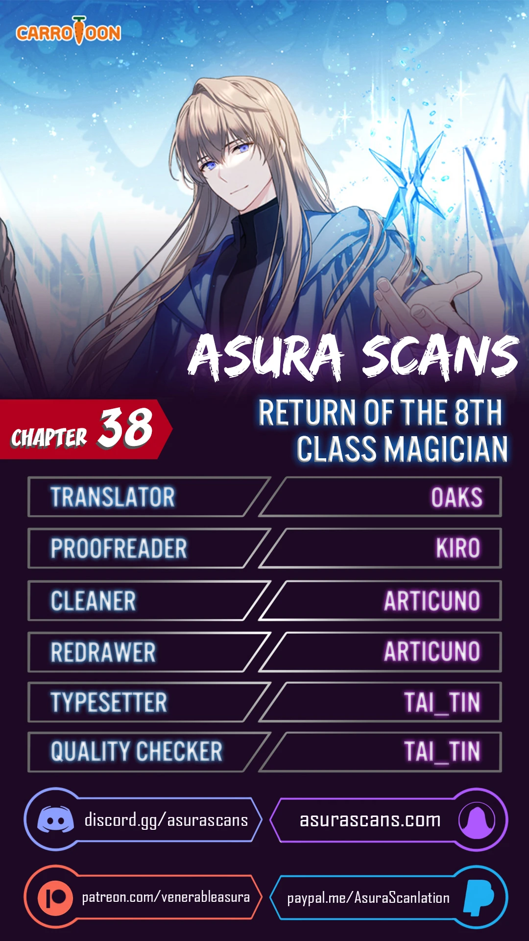Return of the 8th Class Magician Chapter 38 page 0