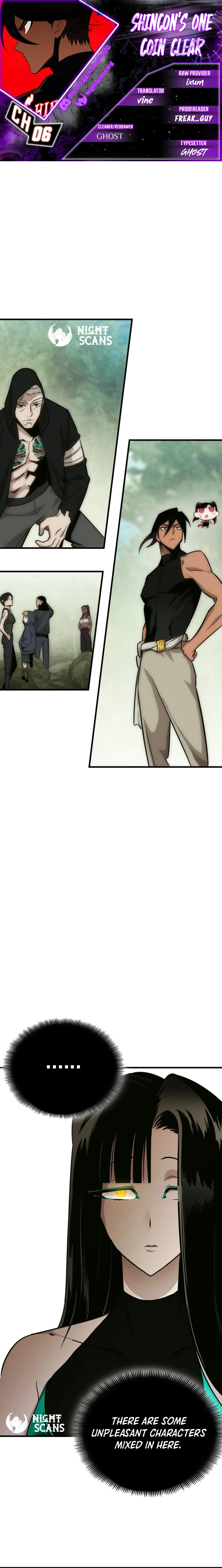Shincon’s One Coin Clear Chapter 06 page 0