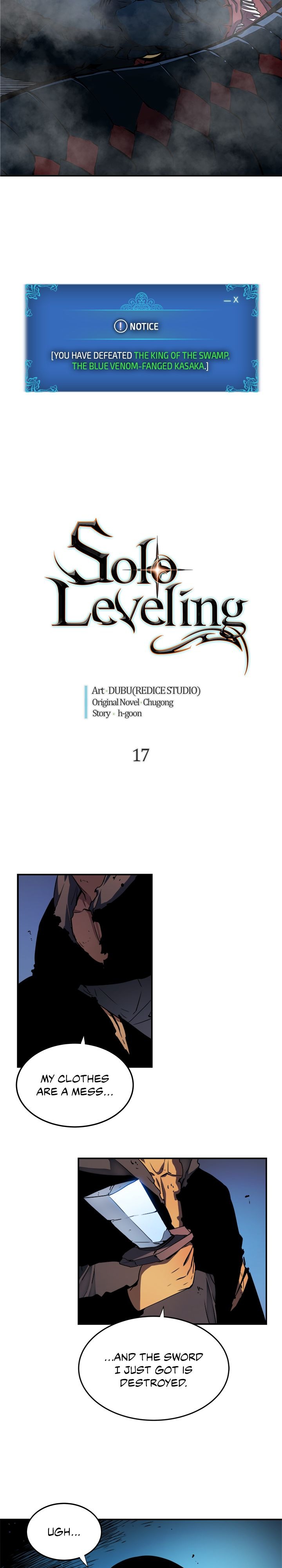 Solo Leveling Chapter 17 page 1