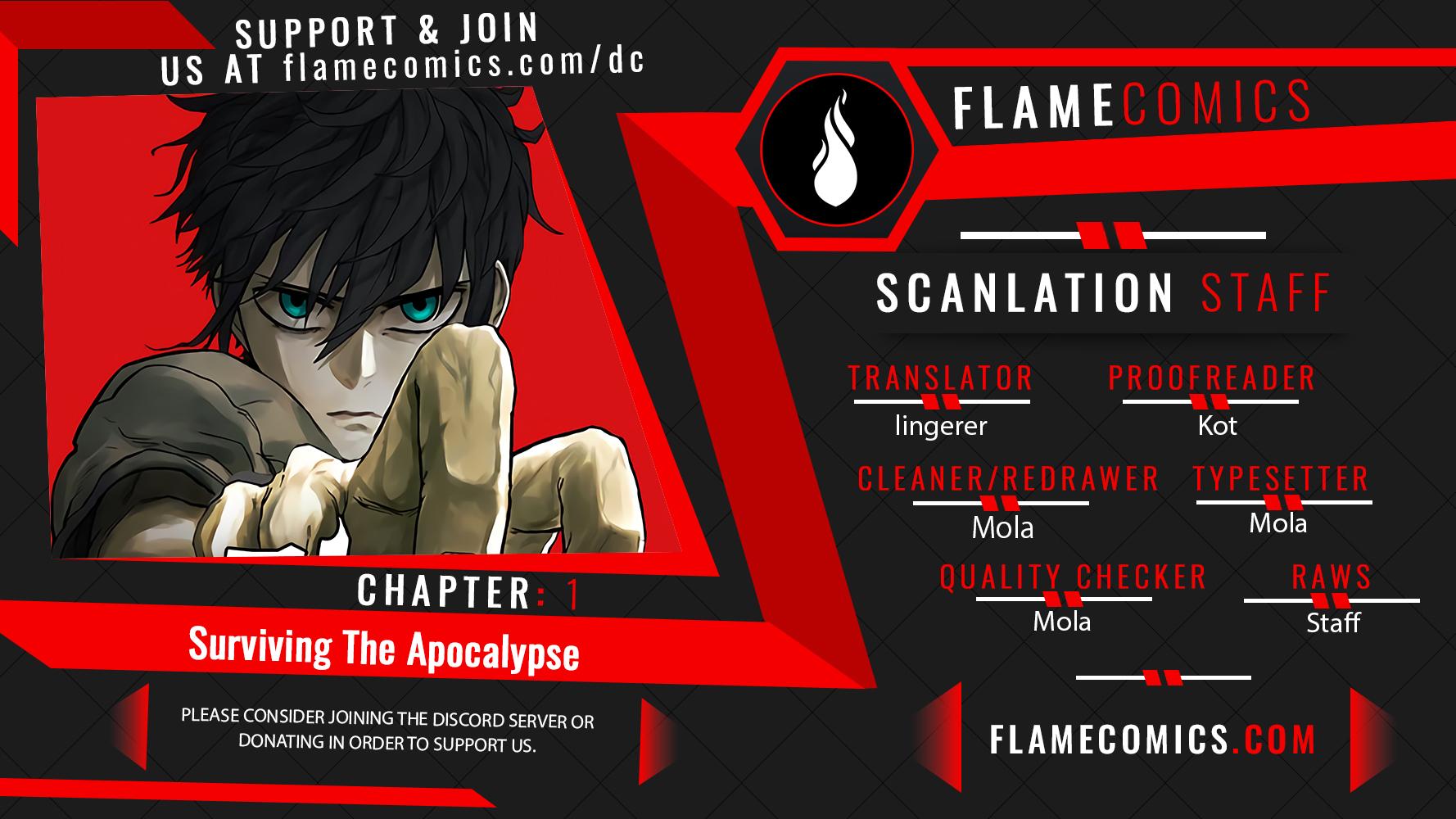 Surviving the Apocalypse Chapter 1 page 0
