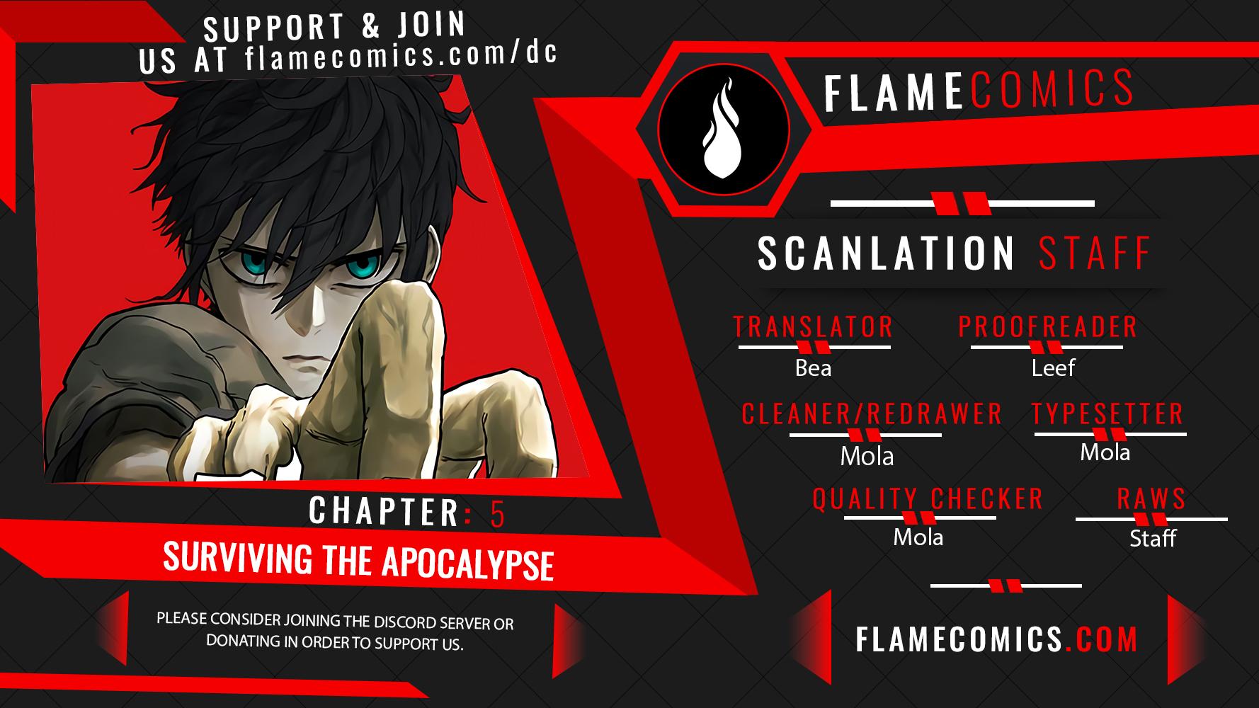 Surviving the Apocalypse Chapter 5 page 0