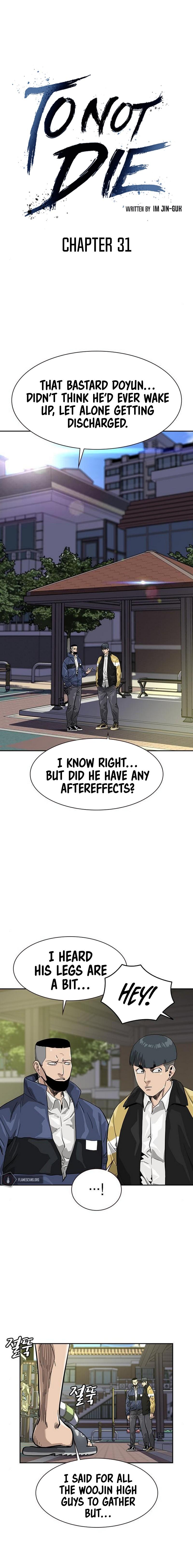 To Not Die Chapter 31 page 3