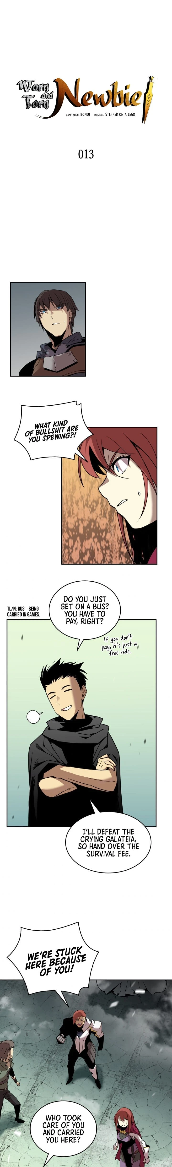 Worn and Torn Newbie Chapter 13 page 1